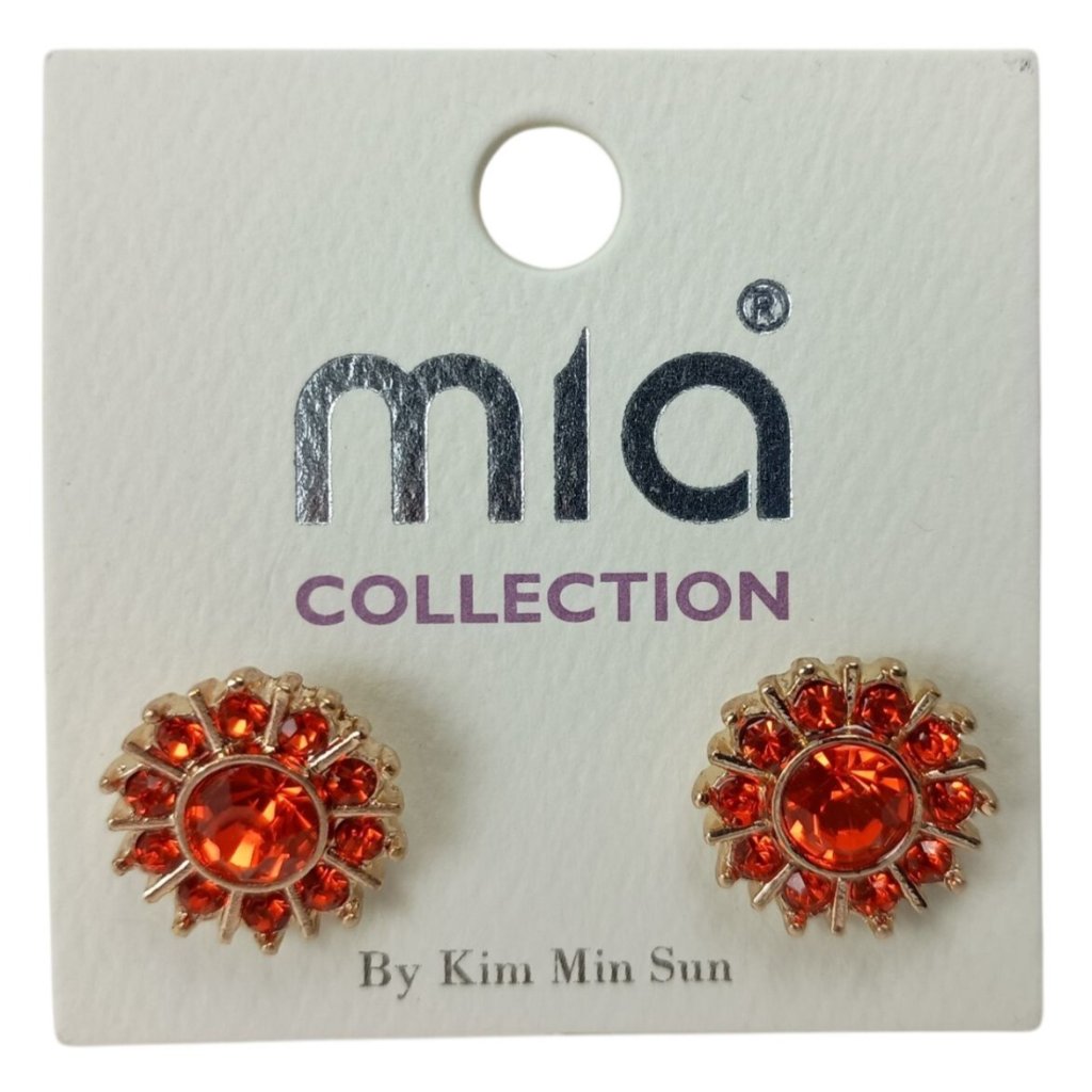 New Mia Collection Costume Jewelry Pierced Earrings 6$
